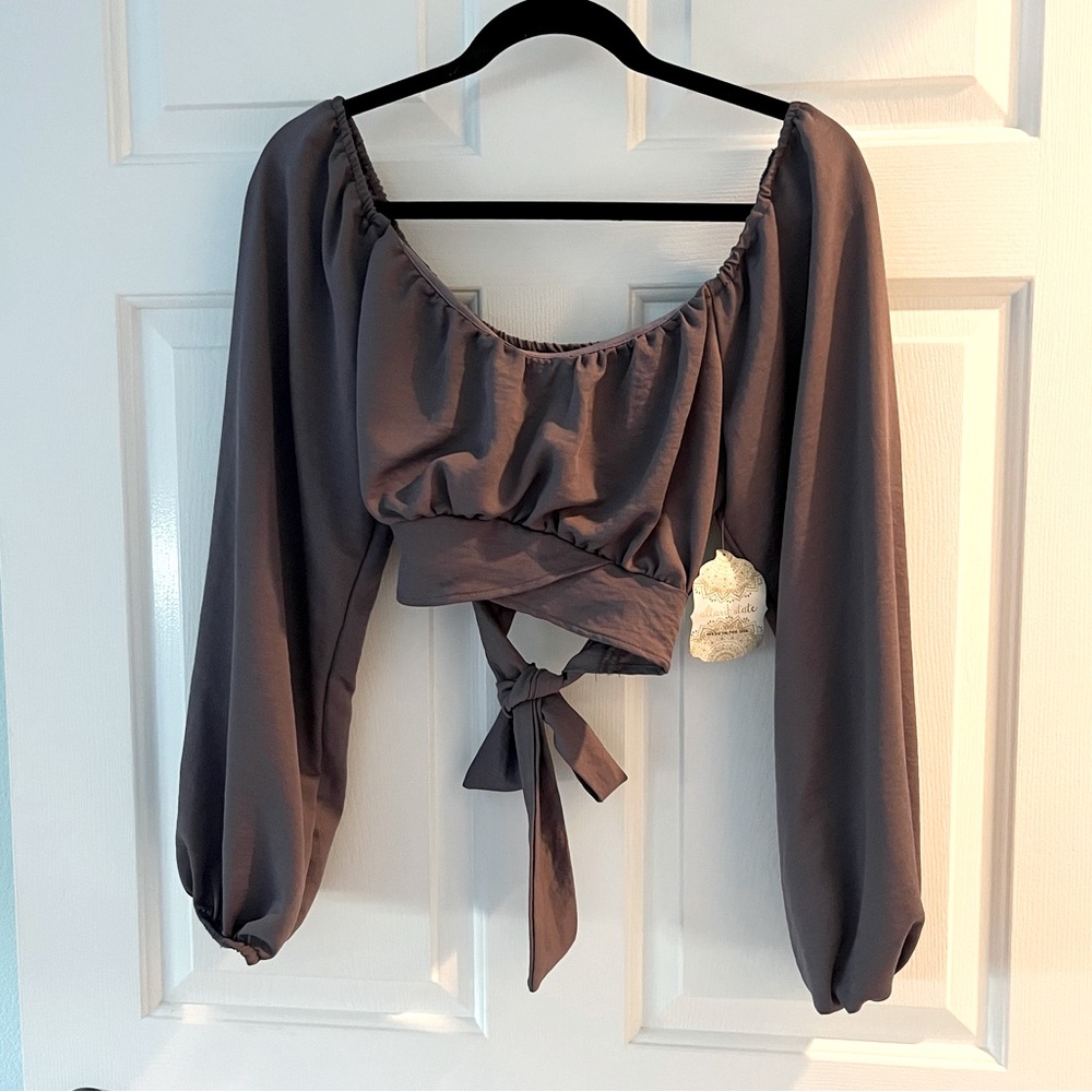 Altar’d State Long Sleeved Crop Top
